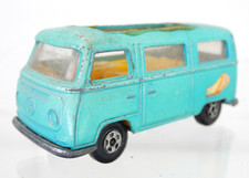 Matchbox Volkswagen Camper Van Samba Type 2 No23 Toy Car Collectible Vintage VW