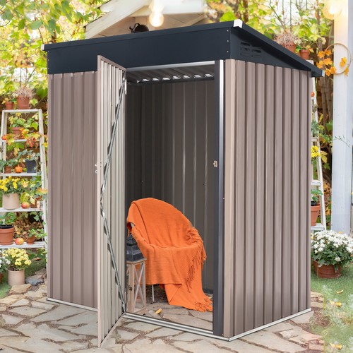 3ft metal garden shed - metal,