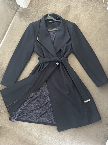 Ted baker coat wool blend - coat,