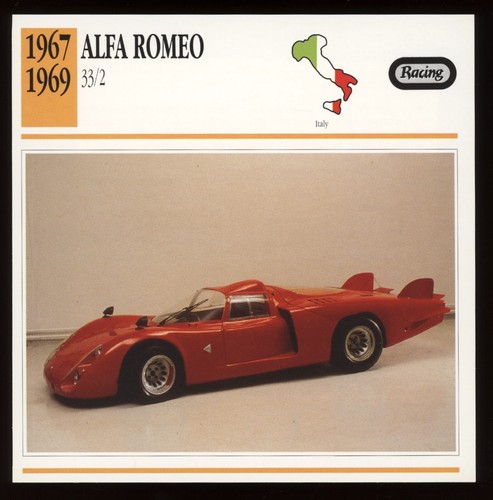 1967 1969 alfa romeo - 1969, 33/2