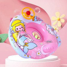 Baby Inflatable Swim Ring with Steering Wheel