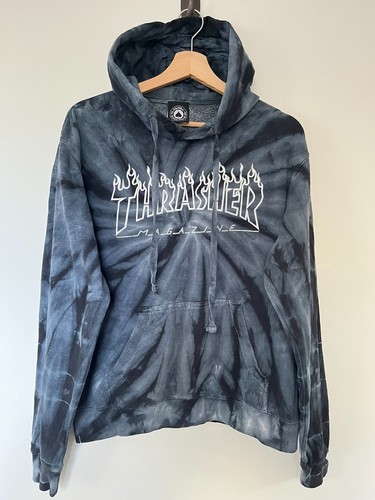 Thrasher magazine tie dye - tie,