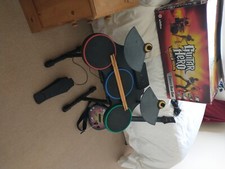 Guitar Hero World Tour Complete Band Set (PS3) - Mint working condition 