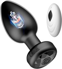 Remote Anal Plug Vibrating Butt Beads Vibrator Prostate Massage Sex Toys for Men