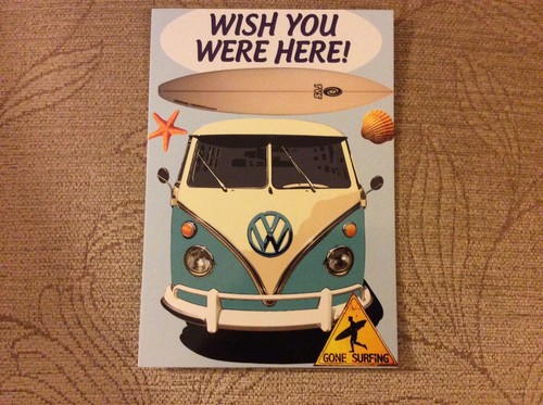 Postcard volkswagen split - postcard, vw