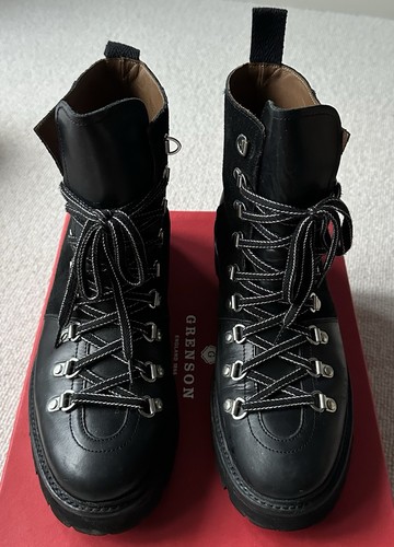 Grenson nanette black - black, leather