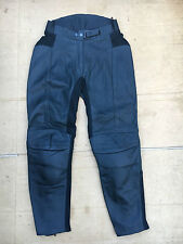 FRANK THOMAS Ladies Leather Motorbike Motorcycle Trousers UK 12 or 29"- 30" B31