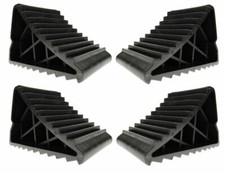 Abbey Spectrum 420 2002 Caravan Heavy Duty Wheel Chocks With Handle x4
