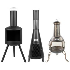 OUTDOOR CHIMINEA GARDEN PATIO