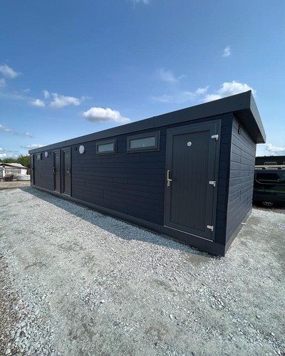 Portable cabin shower - , block