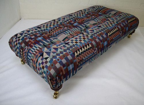 Custom made footstool - made,
