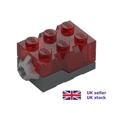 LEGO RED Light Brick Glows RED