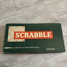Vintage Scrabble Board Game by
