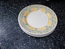 CHURCHILL PORTS OF CALL BY JEFF BANKS HERAT SIDE PLATES X 4