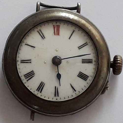 Ww1 silver cased trench - ww1,