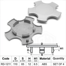 Wheel center caps centre Alloy Rim hub cap no logo 110 65 mm for Opel Vauxhall