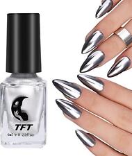 Metal Nail Polish Mirror Nail Varnish,Quick Drying Metallic Effect Nail Art Nail