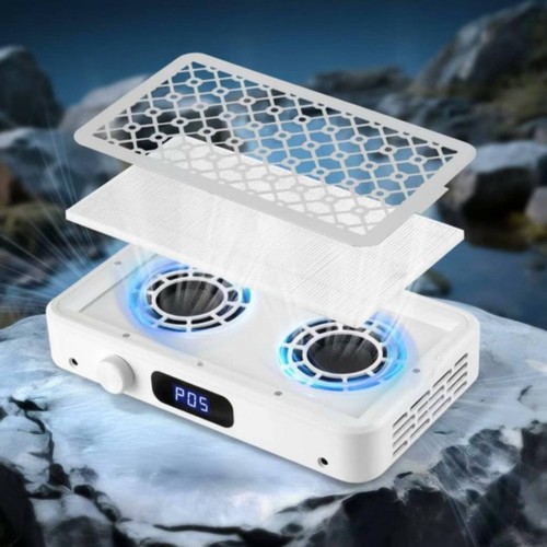 Twin fan nail dust - twin,