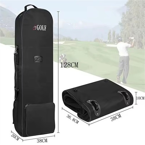 Heavy duty padded golf travel - padded,