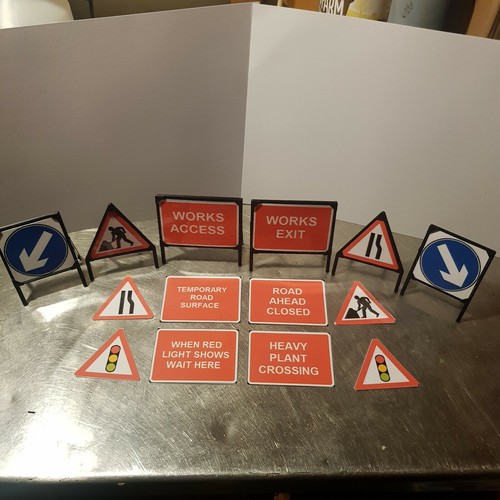 Road signs barrier - road,