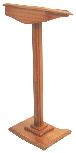 Mahogany standing lectern - standing,