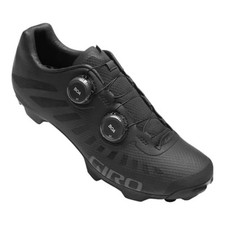 GIRO MENS GRITTER BOA MTB SHOES - MATTE BLACK - UK8.5 EU42.5