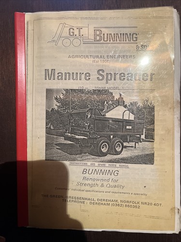 Bunning tonne muck - 10,
