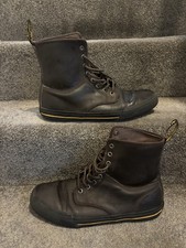 Dr Martens Winsted Leather Boots Size 10 Used Condition Brown men’s