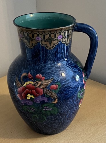 Art deco losol ware blue - deco,