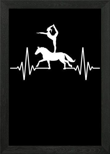 Horse vaulting heartbeat - horse,