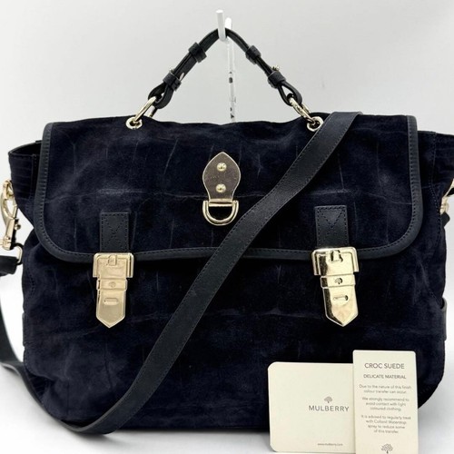 Mulberry tilly suede embossed - mulberry,