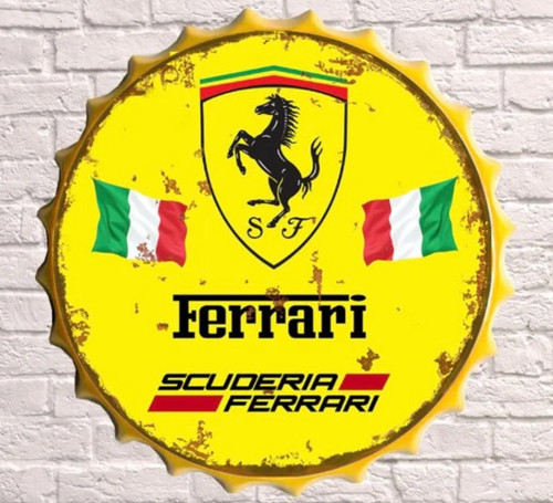 Ferrari sign bottle top - bottle,