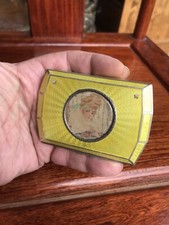 Antique Austrian yellow Enamel