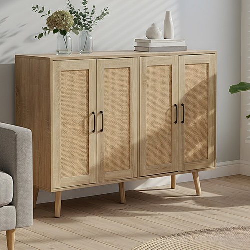 Farmhouse sideboard storage - farmhouse,