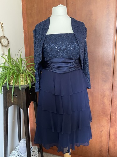 Richards navy blue tiered - navy,