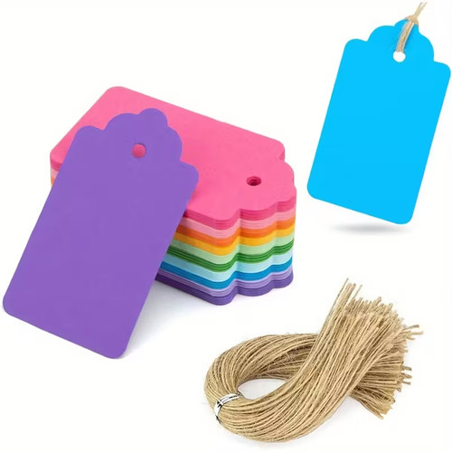 100 coloured scallop - coloured,