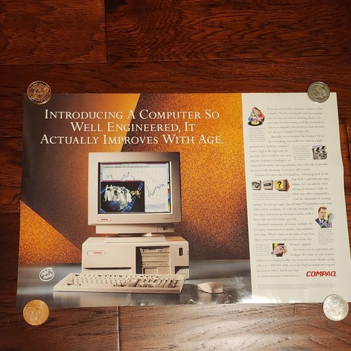 Vintage 1994 compaq - vintage,