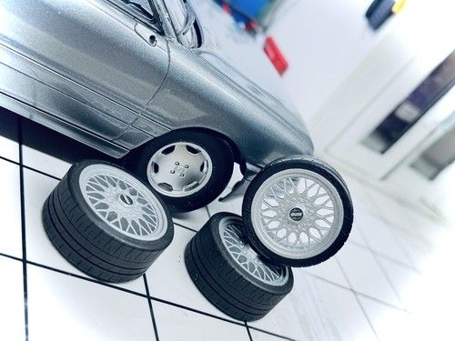 Audi bbs wheels for - 1/18,