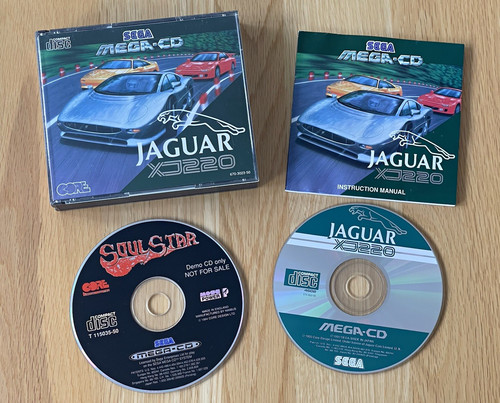 Jaguar xj220 sega mega - jaguar,