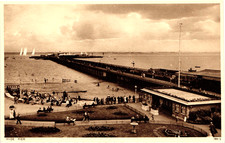 Ryde Pier Isle Of Wight Vintage Postcard