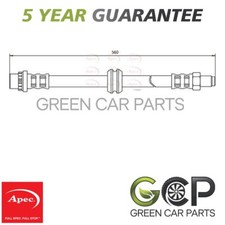 Apec Front Brake Hose Fits MG