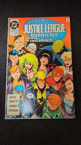 1990 comics justice - justice, league