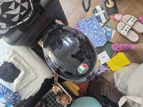 Agv motorcycle helmet - agv, ms