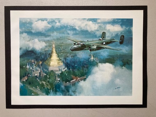 Vintage aviation print - aviation,