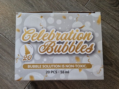 Celebration bubbles shape - in,
