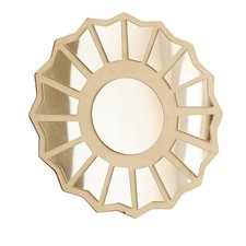 Multipurpose Round Acrylic Makeup Wall Mirror for Enhancing Room Aesthetic