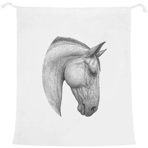 Horse portrait laundry - laundry, /