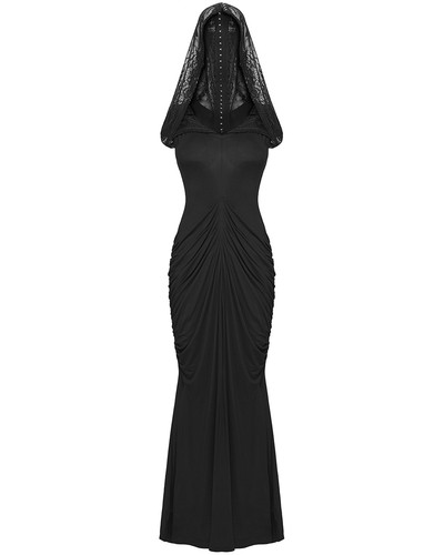 Punk rave womens long gothic - punk,