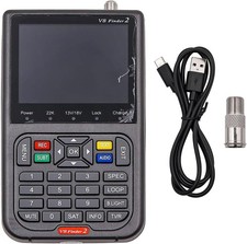 GTMEDIA V8 Sat Finder Meter Satellite HD DVB-S/S2/S2X TV Signal Meter 3.5''LCD