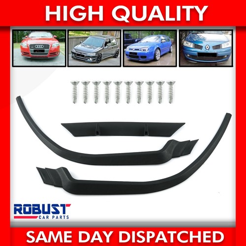 Front bumper lip spoiler - front,